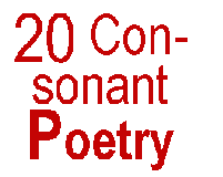 20 Consonant Poetry